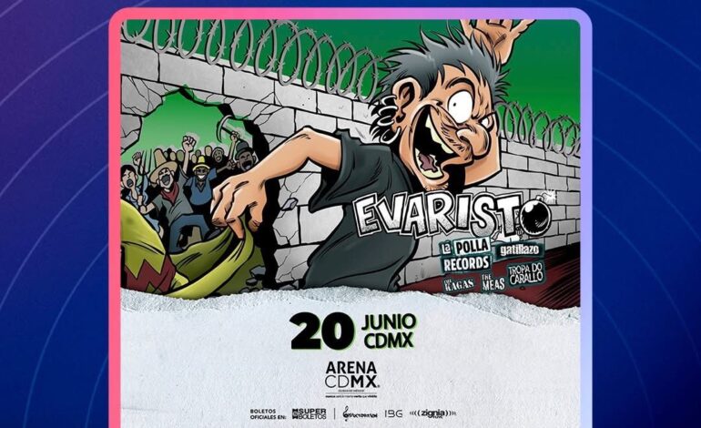 MAÑANA ES EL CONCIERTO DE EVARISTO Y LOS BOLETOS ESTÁN AL 2X1 EN SUPERBOLETOS