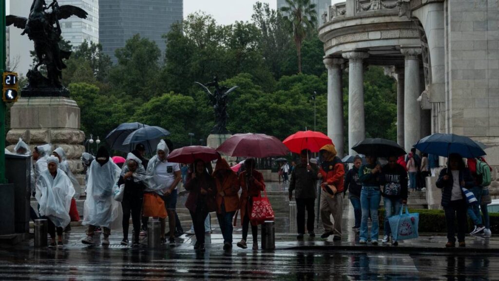 Se esperan  chubascos y lluvias puntuales fuertes