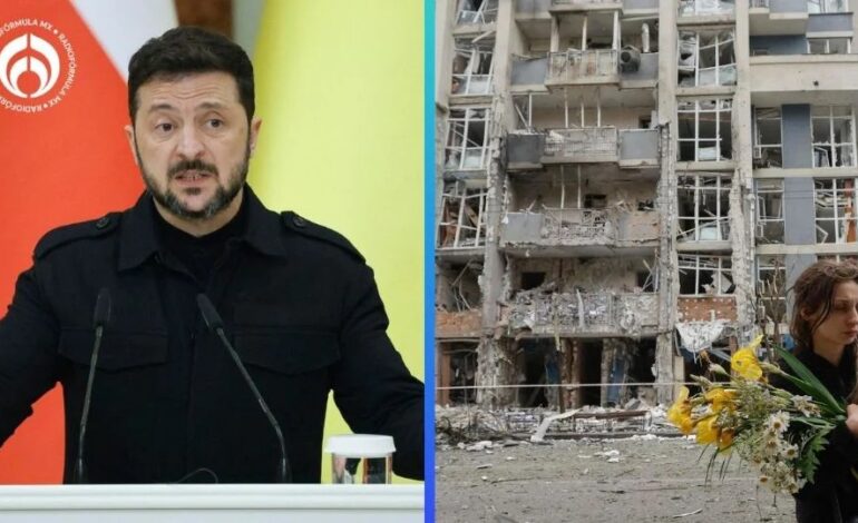 Guerra en Ucrania: Rusia lanza ataque masivo con 500 drones; Zelenski pide más sanciones