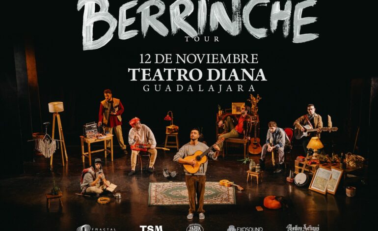 Alan Sutton y Las Criaturitas de la Ansiedad llevarán su «Berrinche» sonoro a la Perla de Occidente