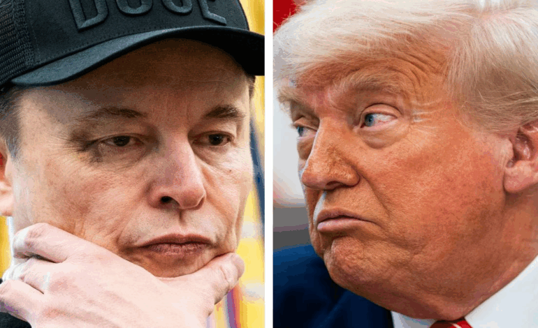 Trump amenaza con deportar a Elon Musk: “Hay que revisar sus papeles”