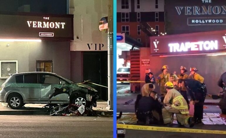 Atropellamiento masivo en Los Ángeles deja 30 heridos afuera de una discoteca