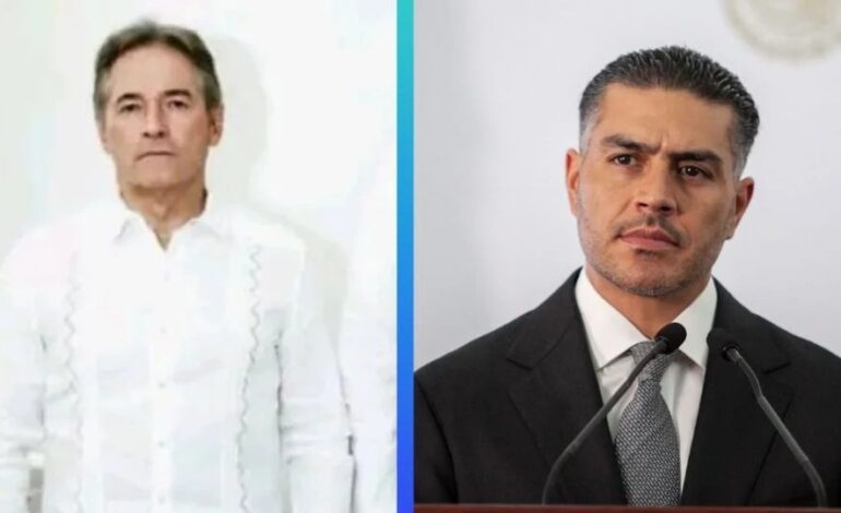 Hernán Bermúdez era investigado desde 2024 por indicios criminales, confirma Harfuch