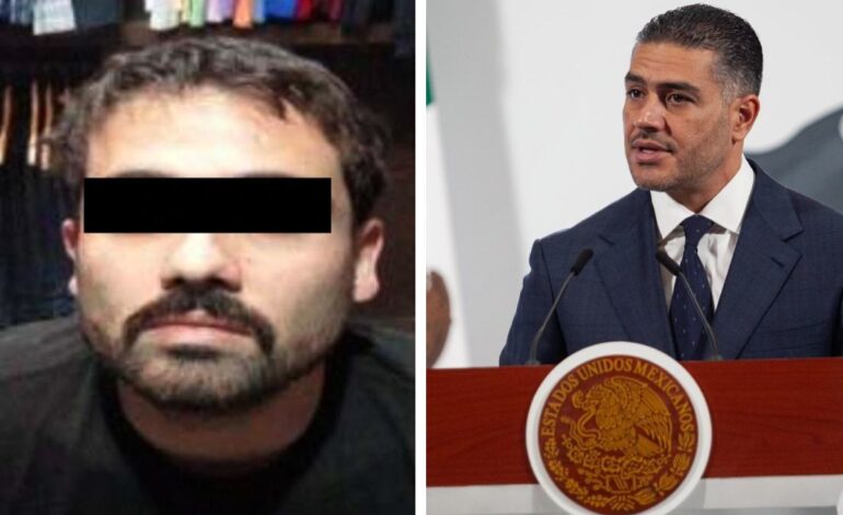 Ovidio Guzmán no está libre, sigue preso en EE. UU.: Harfuch desmiente rumores