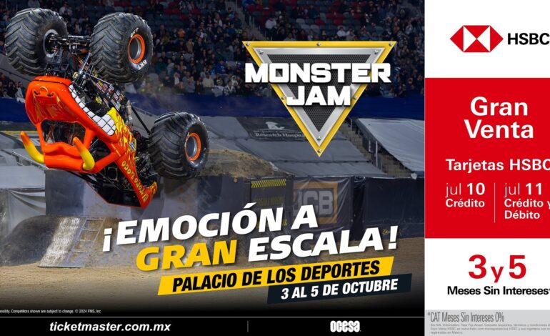 ¡Rugirán los motores! Monster Jam desata su poder en la CDMX