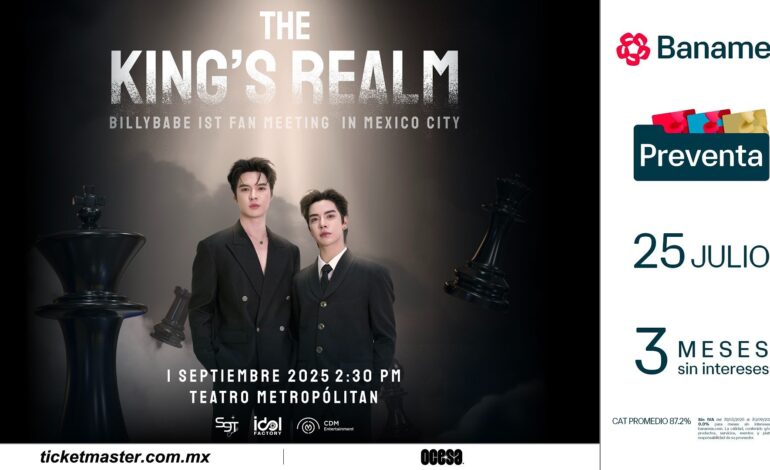 Una bienvenida Real para el Dúo Tailandés: “The King’s Realm” de BillyBabe, por primera vez en Ciudad de México