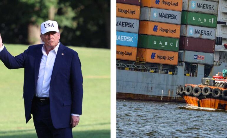 Entran en vigor más aranceles de Trump: India, Suiza y Brasil entre los más golpeados